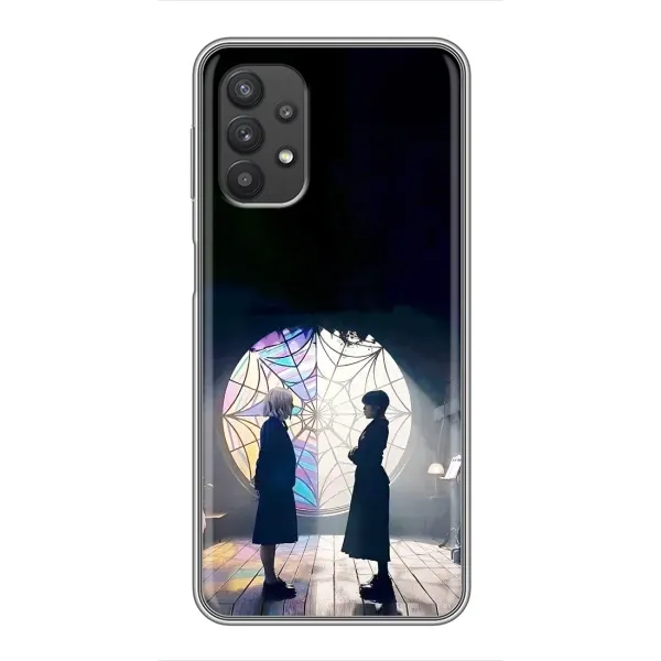 Чехол с рисунком «Уэнсдей и Энди» для Samsung Galaxy A32 Чехол с рисунком «Уэнсдей и Энди» для Samsung Galaxy A32