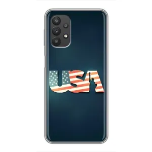 Чехол Флаг USA для Samsung Galaxy A32 (USA)