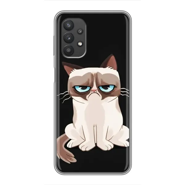 Чехол с рисунком «Взгляд кота» для Samsung Galaxy A32 Чехол с рисунком «Взгляд кота» для Samsung Galaxy A32