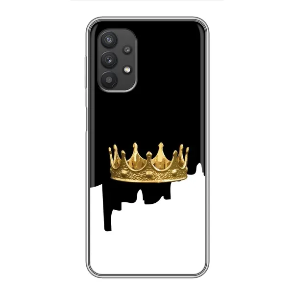 Чехол с рисунком «Золотая корона» для Samsung Galaxy A32 Чехол с рисунком «Золотая корона» для Samsung Galaxy A32
