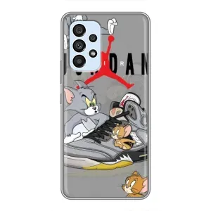 Силіконовый Чохол Nike Air Jordan на Самсунг Галаксі А33 (5G) (Air Jordan)