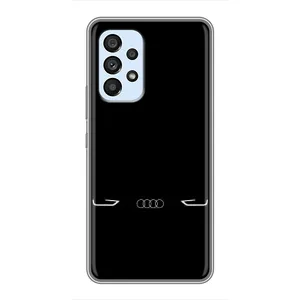Силіконовий бампер з картинкою машини на Samsung Galaxy A33 (5G) (Сілует Audi)