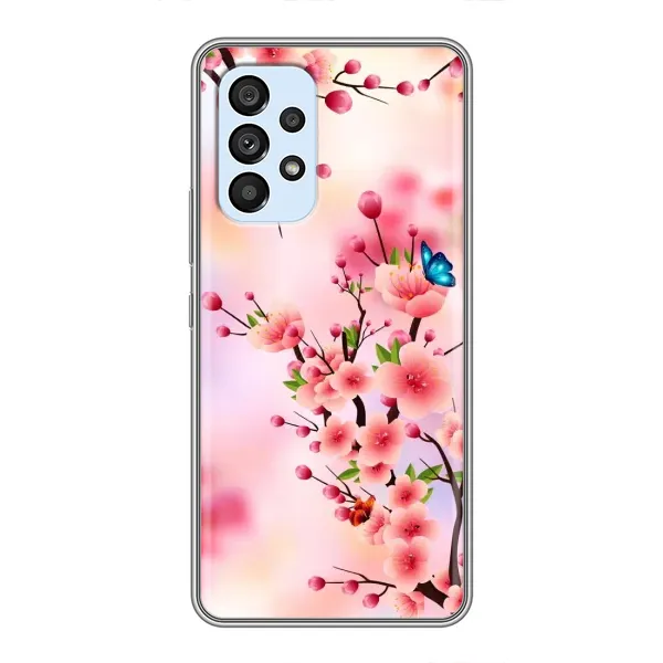 Чехол с рисунком «Бабочки на сакуре» для Samsung Galaxy A33 (5G) Чехол с рисунком «Бабочки на сакуре» для Samsung Galaxy A33 (5G)