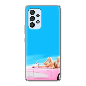 Силиконовый Чехол Барби Фильм на Samsung Galaxy A33 (5G) (Барби и Кен)
