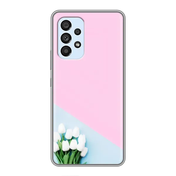 Чехол с рисунком «Белые тюльпаны» для Samsung Galaxy A33 (5G) Чехол с рисунком «Белые тюльпаны» для Samsung Galaxy A33 (5G)