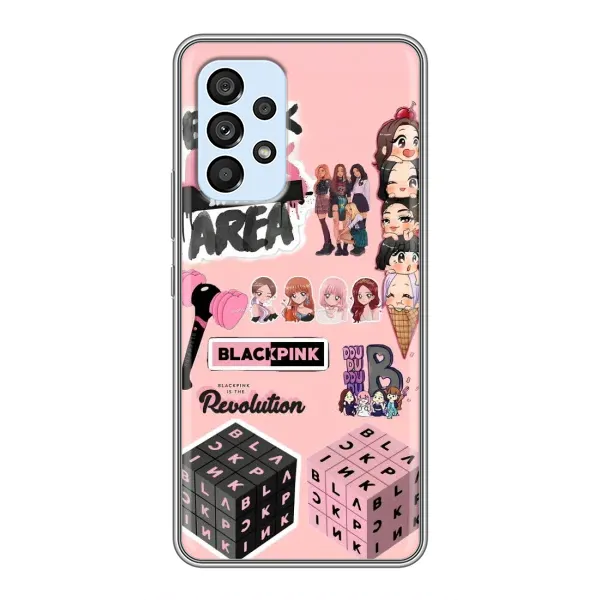 Чехол с рисунком «BLACK PINK коллаж» для Samsung Galaxy A33 (5G) Чехол с рисунком «BLACK PINK коллаж» для Samsung Galaxy A33 (5G)