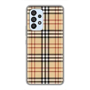 Чехол с Брендами одежды на Самсунг Галакси А33 (5G) (Burberry стиль)