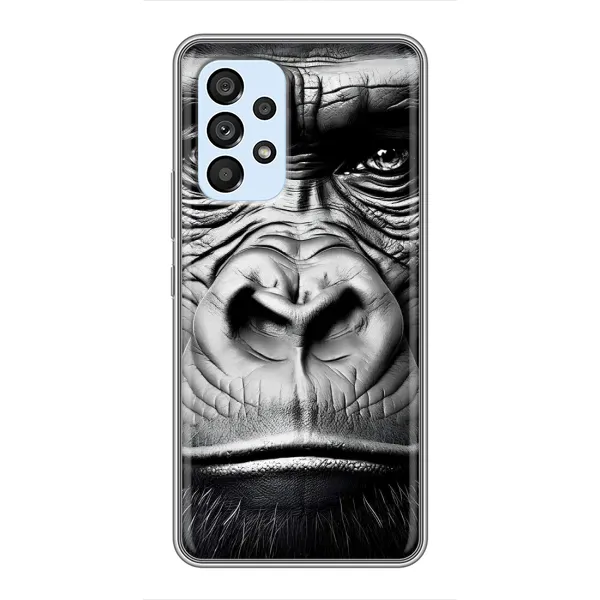 Чехол с рисунком «Черная обезьяна» для Samsung Galaxy A33 (5G) Чехол с рисунком «Черная обезьяна» для Samsung Galaxy A33 (5G)
