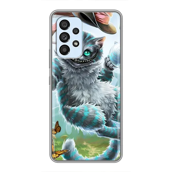 Чехол с рисунком «Чеширский КОТИК» для Samsung Galaxy A33 (5G) Чехол с рисунком «Чеширский КОТИК» для Samsung Galaxy A33 (5G)