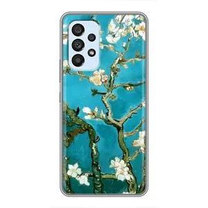 Чехол с принтом САКУРЫ на Samsung Galaxy A33 (5G) (Цветение Сакуры)
