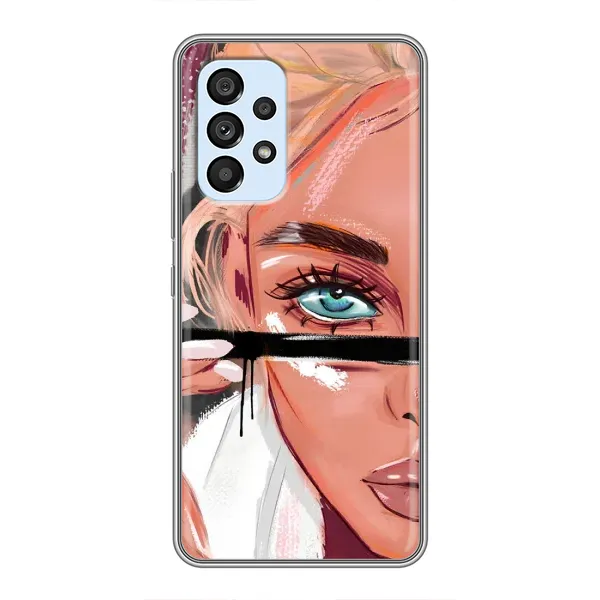Чехол с рисунком «Девушка и ресницы» для Samsung Galaxy A33 (5G) Чехол с рисунком «Девушка и ресницы» для Samsung Galaxy A33 (5G)