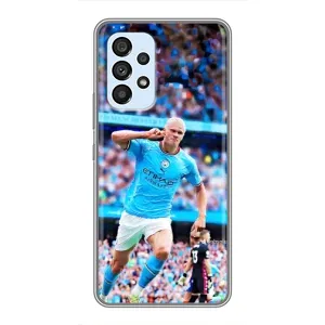 Чехлы с принтом для Samsung Galaxy A33 (5G) Футболист (фанаты Холанда)