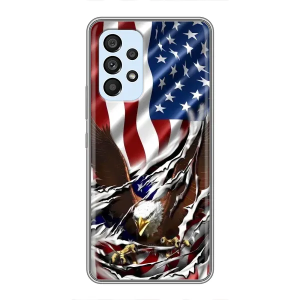 Чехол с рисунком «Флаг USA» для Samsung Galaxy A33 (5G) Чехол с рисунком «Флаг USA» для Samsung Galaxy A33 (5G)