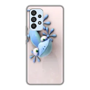 Чохли з зображенням різних тварин на Samsung Galaxy A33 (5G) (Геккон)
