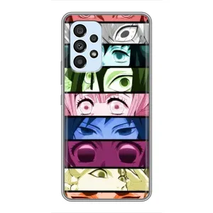 Силиконовые чехлы с глазами Anime для Самсунг Галакси А33 (5G) (Глаза Хашира)