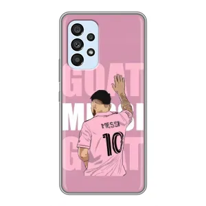 Чехлы Лео Месси в Майами на Samsung Galaxy A33 (5G) (GOAT MESSI)