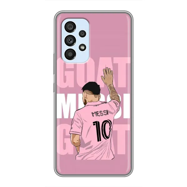Чехол с рисунком «GOAT MESSI» для Samsung Galaxy A33 (5G) Чехол с рисунком «GOAT MESSI» для Samsung Galaxy A33 (5G)
