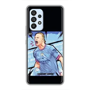 Чехлы с принтом для Samsung Galaxy A33 (5G) Футболист (гол Эрлинг Холланд)