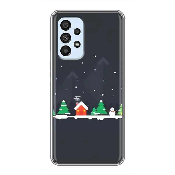 Чехол с рисунком «Город зимний» для Samsung Galaxy A33 (5G) Чехол с рисунком «Город зимний» для Samsung Galaxy A33 (5G)