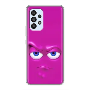 Силиконовые Чехлы (смешные стикеры) для Samsung Galaxy A33 (5G) (Хитрая мордочка)