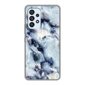Чехол с текстурой Мрамора на Самсунг Галакси А33 (5G) (Изумрудный мрамор)
