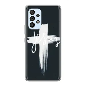 Чехлы для Самсунг Галакси А33 (5G) (Крест Иисуса) (Jesus)
