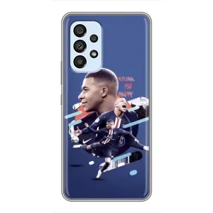 Чехол (TPU) с Футболистом на Samsung Galaxy A33 (5G) (Килиан)