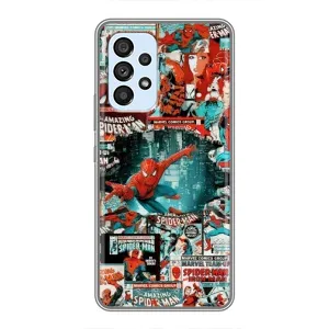 Чехол Супергерой Человека Паука на Samsung Galaxy A33 (5G) (Комиксы Человек Паук)