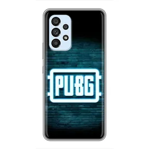 Чехол (TPU) с картинкой "Лого Пабг" на Самсунг Галакси А33 (5G) (Лого PUBG)