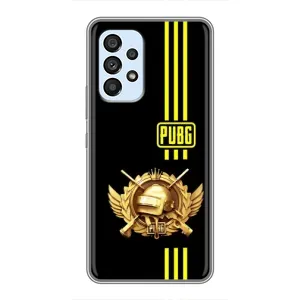 Чехол (TPU) с картинкой "Лого Пабг" на Самсунг Галакси А33 (5G) (Лого PUPG)