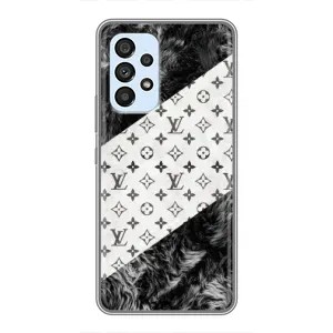 Чохол Стиль Louis Vuitton на Samsung Galaxy A33 (5G) (LV на білому)