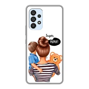 Чехлы для МАМЫ на Samsung Galaxy A33 (5G) (Мама и сын)