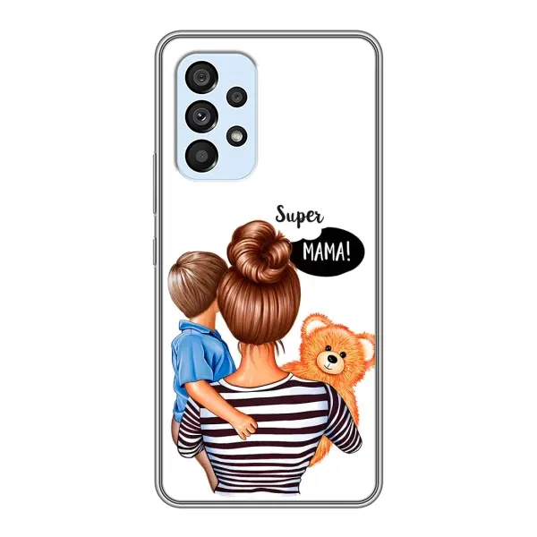 Чехол с рисунком «Мама и сын» для Samsung Galaxy A33 (5G)