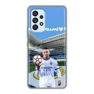 Чехол (TPU) с Футболистом на Samsung Galaxy A33 (5G) (Mbappe Real)