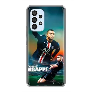 Чехол (TPU) с Футболистом на Samsung Galaxy A33 (5G) (MBAPPE)