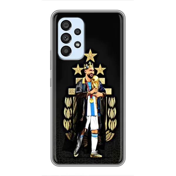 Чехол с рисунком «Месси король» для Samsung Galaxy A33 (5G) Чехол с рисунком «Месси король» для Samsung Galaxy A33 (5G)