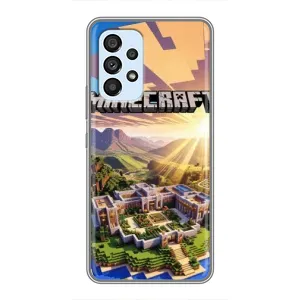 Чехол майнкрафт для Samsung Galaxy A33 (5G) (MINECRAFT)