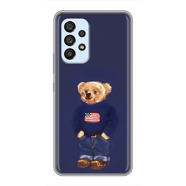 Чехол с рисунком «Мишка USA» для Samsung Galaxy A33 (5G) Чехол с рисунком «Мишка USA» для Samsung Galaxy A33 (5G)