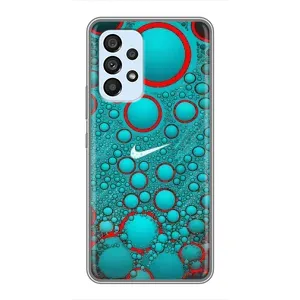 Силіконовый Чохол на Samsung Galaxy A33 (5G) з картинкою НАЙК (Найк зелений)