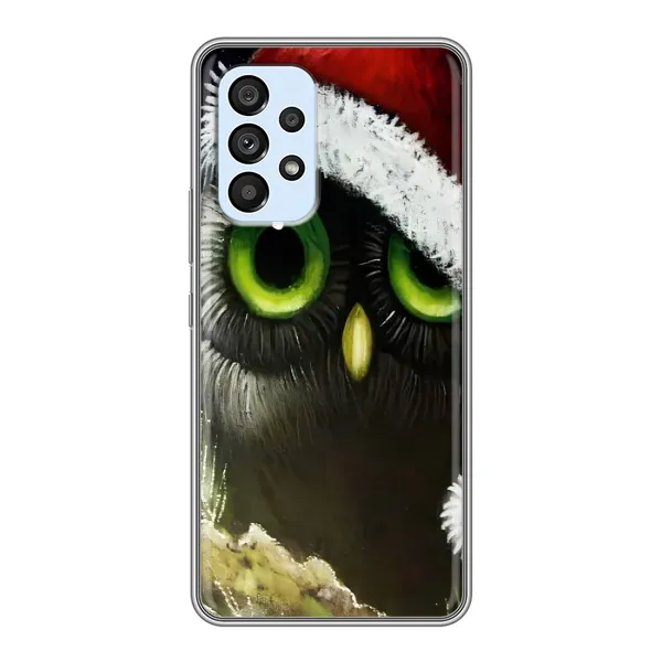 Чехол с рисунком «Новогодняя Сова» для Samsung Galaxy A33 (5G) Чехол с рисунком «Новогодняя Сова» для Samsung Galaxy A33 (5G)