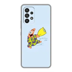 Чохли з Патріком на Samsung Galaxy A33 (5G) (Патрік із подушкою)
