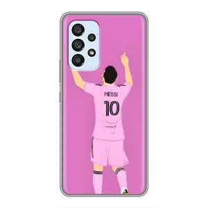 Чехлы Лео Месси в Майами на Samsung Galaxy A33 (5G) (Празднование Месси)