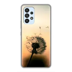Силиконовый Чехол с одуванчиками на Samsung Galaxy A33 (5G) (Роздумаханый одуванчик)