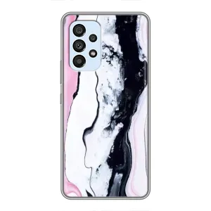 Чехлы с тематикой "Мрамор" на Самсунг Галакси А33 (5G) (Розовый мрамор)