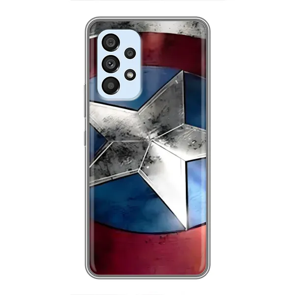 Чехол с рисунком «Щит Капитана Америки» для Samsung Galaxy A33 (5G) Чехол с рисунком «Щит Капитана Америки» для Samsung Galaxy A33 (5G)