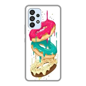 Чехол с изображением вкусной еды для Samsung Galaxy A33 (5G) (Сочные пончики)