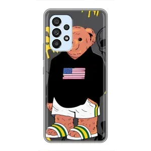 Чехлы Мишка Тедди для Самсунг Галакси А33 (5G) (Teddy USA)