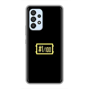 Чехол (TPU) с картинкой "Лого Пабг" на Самсунг Галакси А33 (5G) (ТОП 1)