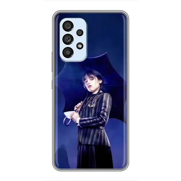Чехол с рисунком «Уэнсдей с зонтом» для Samsung Galaxy A33 (5G) Чехол с рисунком «Уэнсдей с зонтом» для Samsung Galaxy A33 (5G)