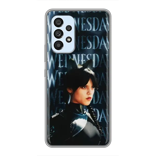 Чехол с рисунком «Уэнздей с ушками» для Samsung Galaxy A33 (5G) Чехол с рисунком «Уэнздей с ушками» для Samsung Galaxy A33 (5G)